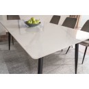 Стол обеденный SIGNAL RION белый/черный 160/90